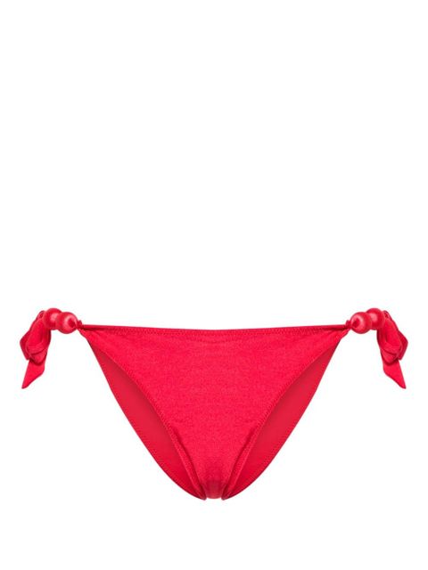 Cult Gaia Euphrasia beaded bikini bottoms - Red - zdjęcie produktu nr 1