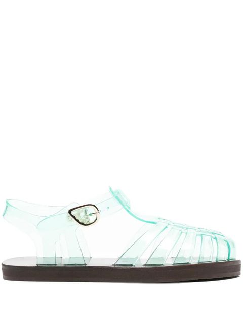 Ancient Greek Sandals Homeria Jelly flat sandals - Green - zdjęcie produktu nr 1