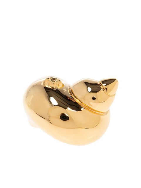Versace shell-motif ring - Gold - zdjęcie produktu nr 1