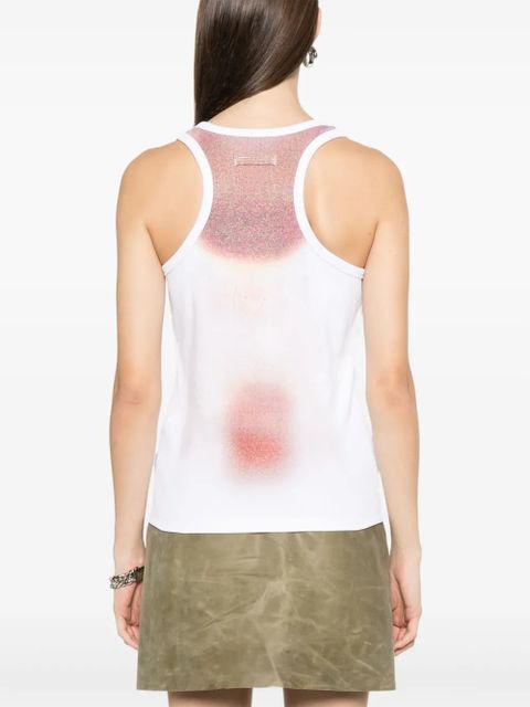 Jean Paul Gaultier Le Classique-print tank top - White