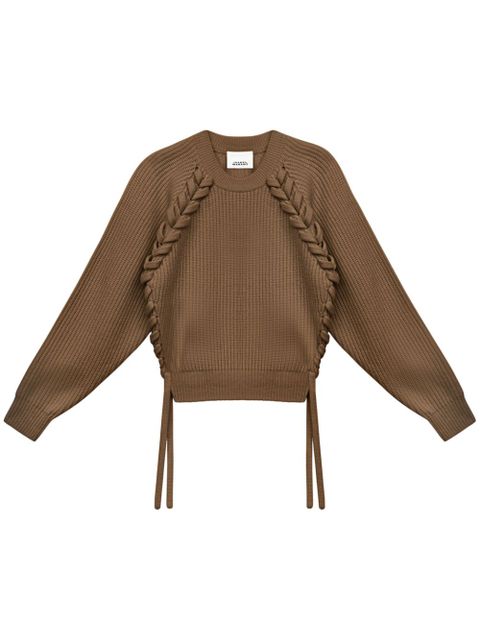 ISABEL MARANT Noelia jumper - Brown - zdjęcie produktu nr 1