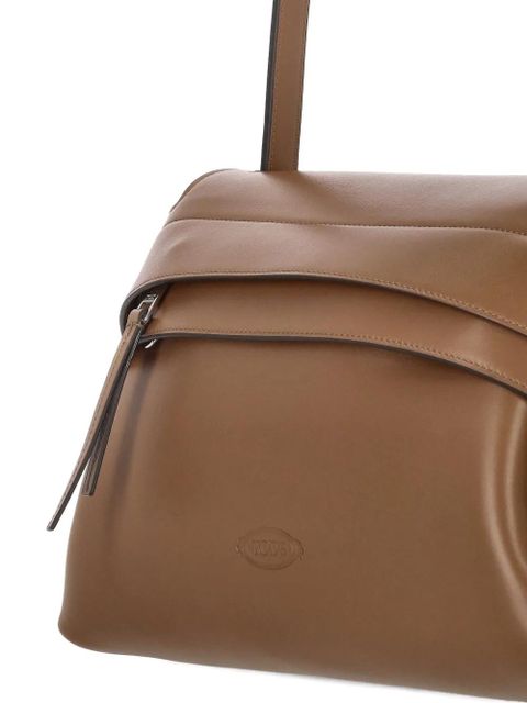 Tod's Wave leather shoulder bag - Brown