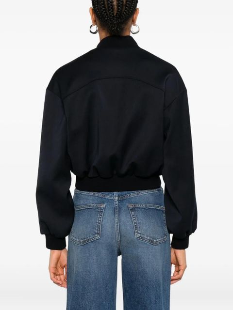 Maje zip-up bomber jacket - Blue