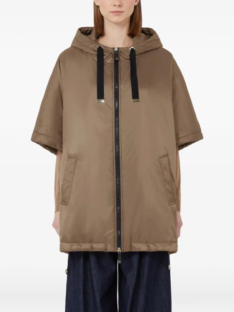 Max Mara hooded zip-fastening jacket - Neutrals - zdjęcie produktu nr 2