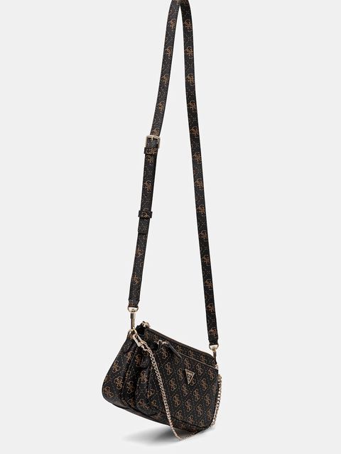 Guess torebka NOELLE kolor brązowy HWQG96 72710