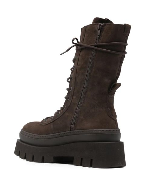 Copenhagen lace-up boots - Brown