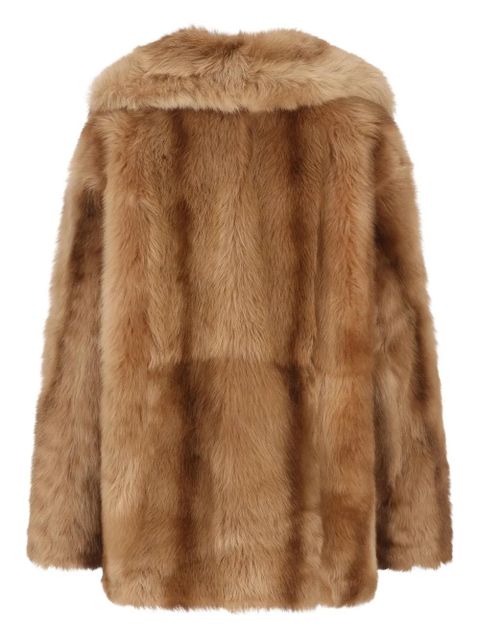 Gucci shearling coat - Brown - zdjęcie produktu nr 2