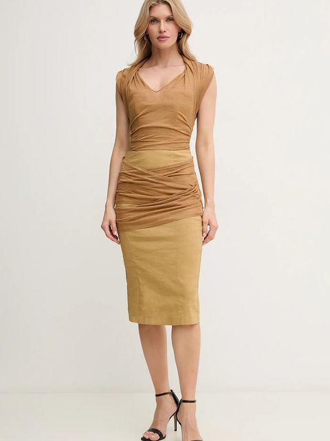 Pinko sukienka lniana - zdjęcie produktu nr 1