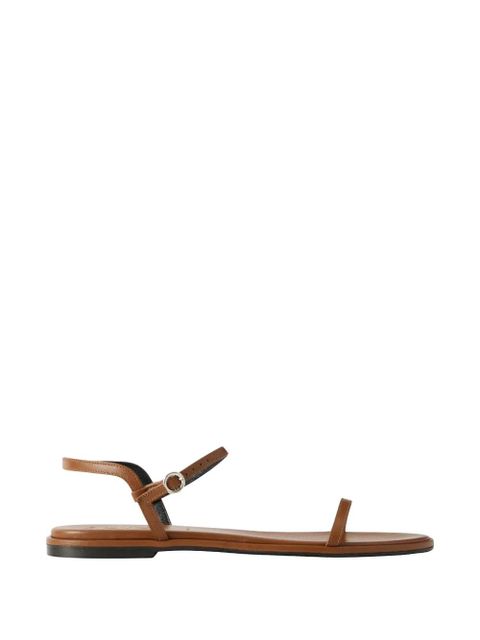 Aeyde Nettie leather sandals - Brown - zdjęcie produktu nr 2