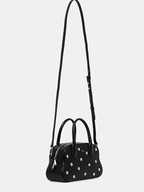 Bally torebka skórzana kolor czarny WAS02L - zdjęcie produktu nr 2