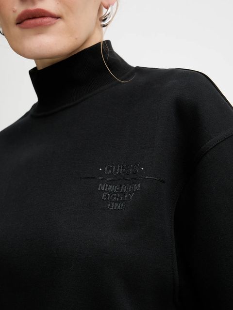 Guess t-shirt damski kolor czarny W5BI13 KC3D2