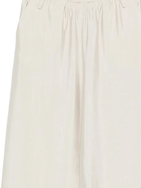 Alysi elasticated-waistband trousers - Neutrals