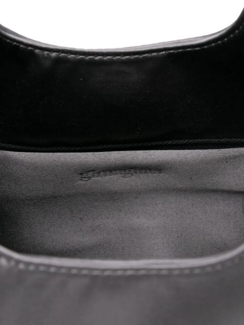 Gimaguas curved-handle tote bag - Silver