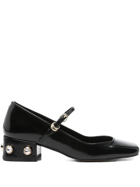 Maje 40mm jewel-embellished pumps - Black - zdjęcie produktu nr 1