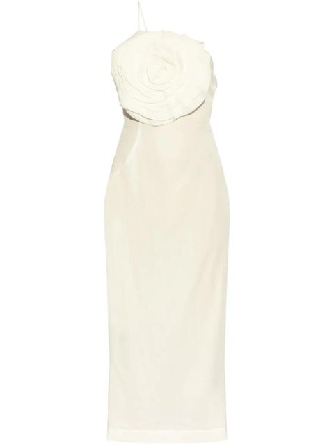 Blumarine single-shoulder midi dress - Neutrals - zdjęcie produktu nr 1