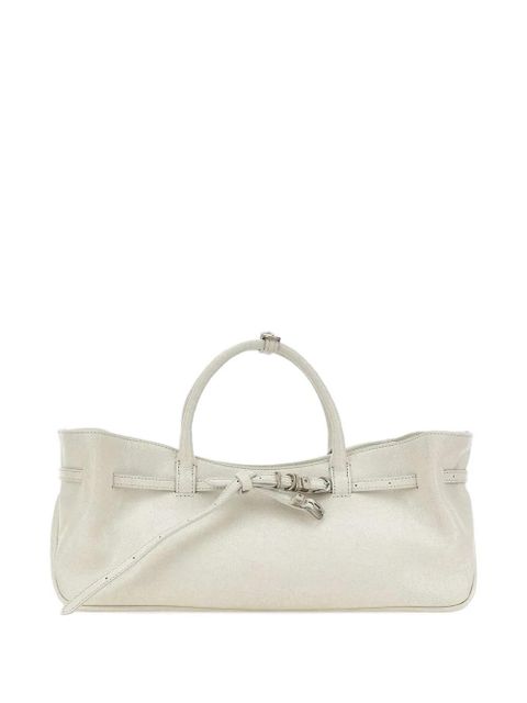 Marge Sherwood Grandma Used cracked effect tote bag - White - zdjęcie produktu nr 1