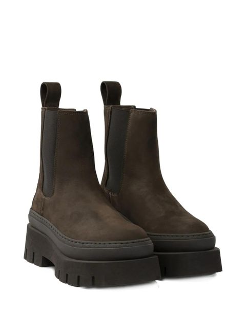 Copenhagen platform chelsea boots - Brown