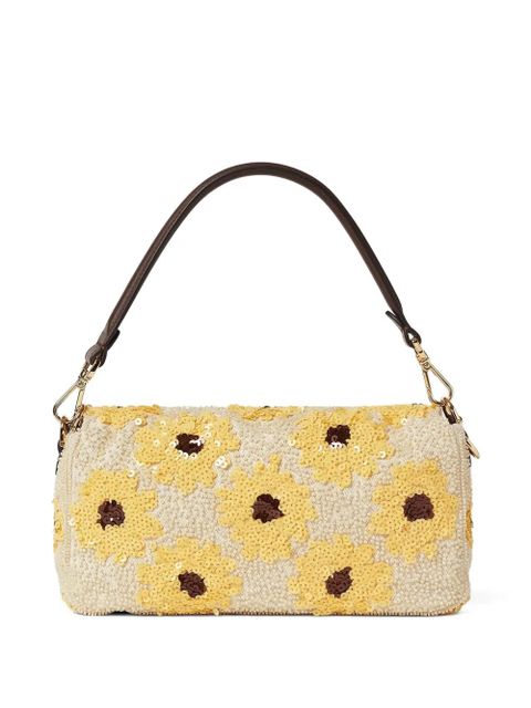 FENDI floral shoulder bag - Neutrals - zdjęcie produktu nr 2