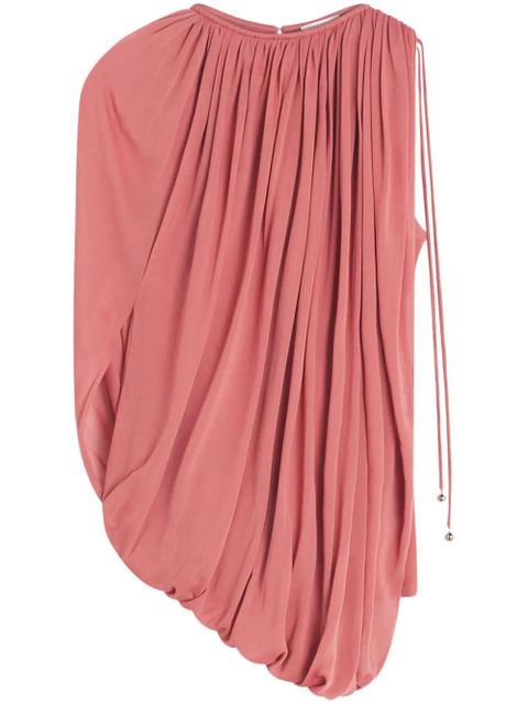 Lanvin draped jersey top - Pink - zdjęcie produktu nr 1