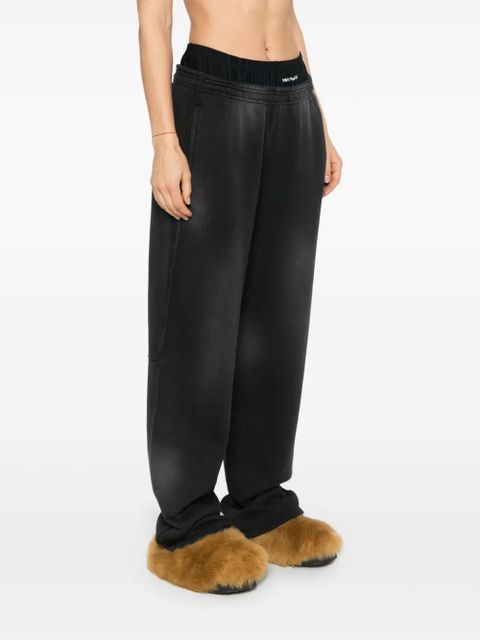Alexander Wang bike-shorts track pants - Black