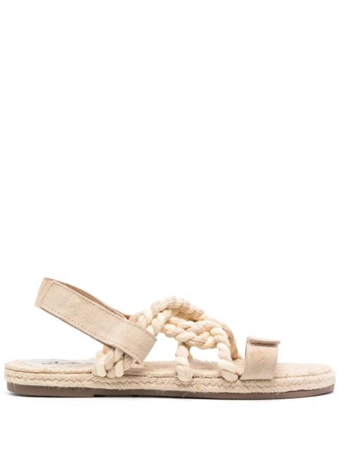 Manebi braided flat sandals - Neutrals - zdjęcie produktu nr 1