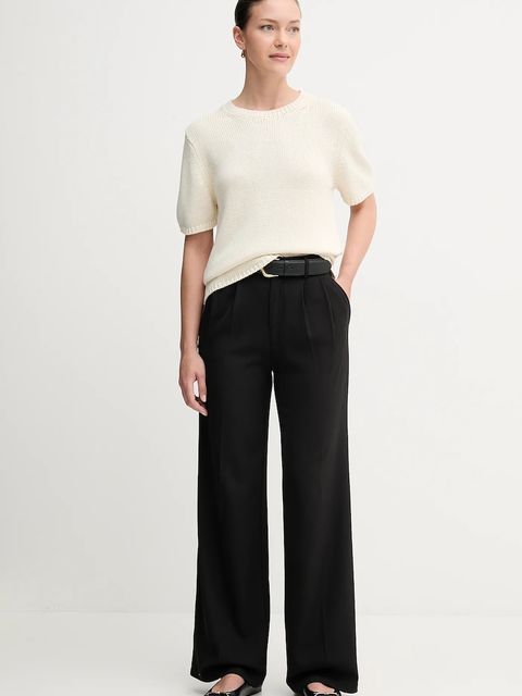 Mos Mosh sweter bawełniany Arin damski kolor beżowy lekki 170680