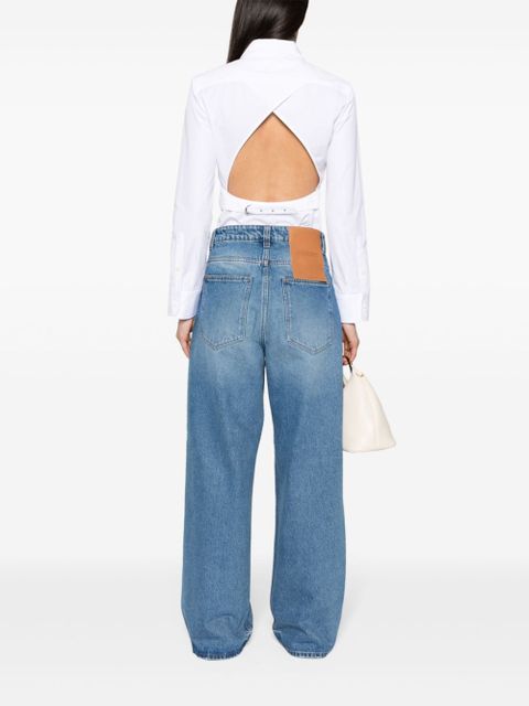 Jacquemus Nîmes mid-rise wide jeans - Blue - zdjęcie produktu nr 2