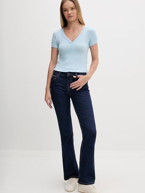 Guess Jeans t-shirt damski - zdjęcie produktu nr 1