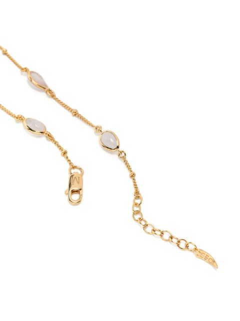 Missoma Magma Rainbow Moonstone bracelet - Gold