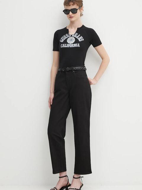 Guess Jeans jeansy damskie high waist W5YA0I D0141 - zdjęcie produktu nr 2