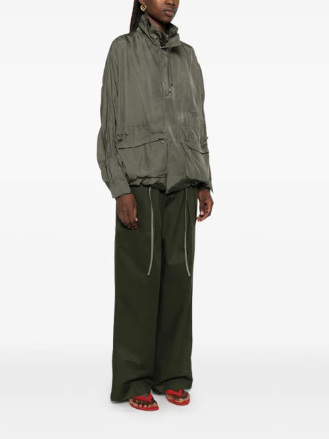 The Frankie Shop Breya fluid jacket - Green