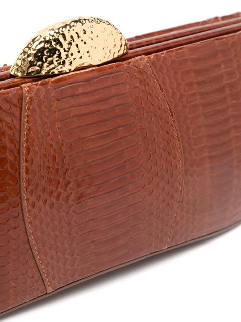 Giuseppe Zanotti Eve clutch bag - Brown