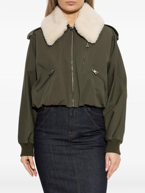 Givenchy zip-fastening bomber jacket - Green