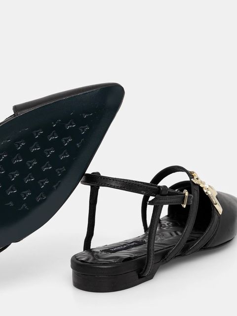 Patrizia Pepe baleriny skórzane