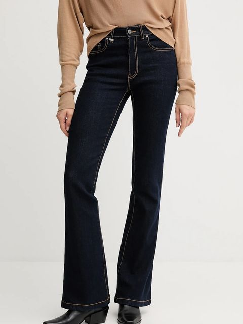 United Colors of Benetton jeansy damskie high waist 4OTADE00F - zdjęcie produktu nr 1