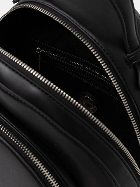 Love Moschino plecak damski kolor czarny mały gładki JC4344PP0NKA000B