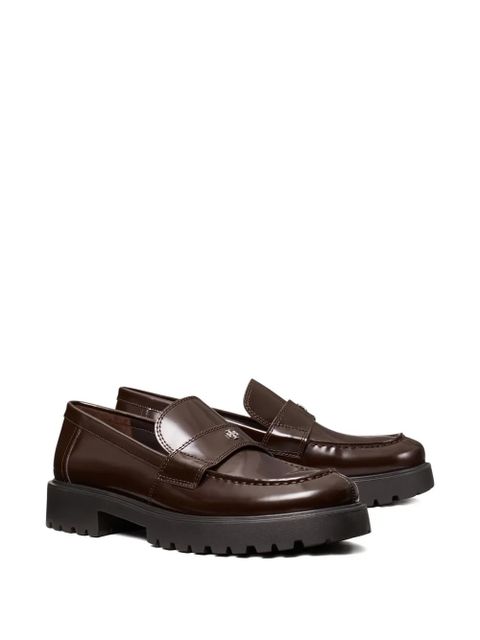 Tory Burch penny loafers - Brown