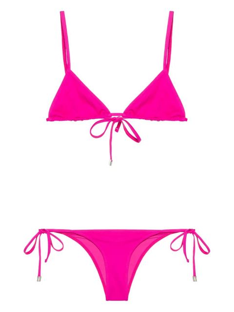 The Attico tie-fastening bikini - Pink - zdjęcie produktu nr 1