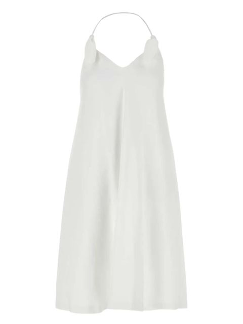 LOEWE tie-detail dress - White - zdjęcie produktu nr 1