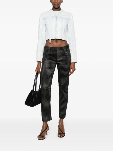 Diesel cropped denim jacket - Blue - zdjęcie produktu nr 2