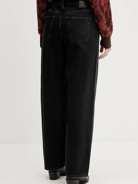 Sisley jeansy damskie high waist 47RYLE04D