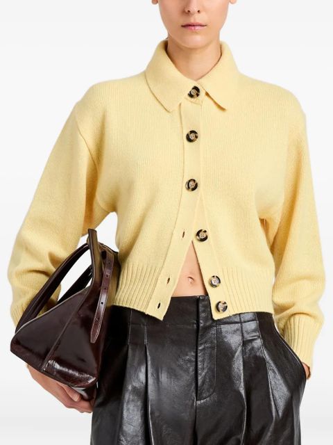 Proenza Schouler Rocio button cardigan - Yellow