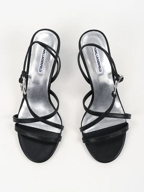 Karl Lagerfeld szpilki skórzane Sienna