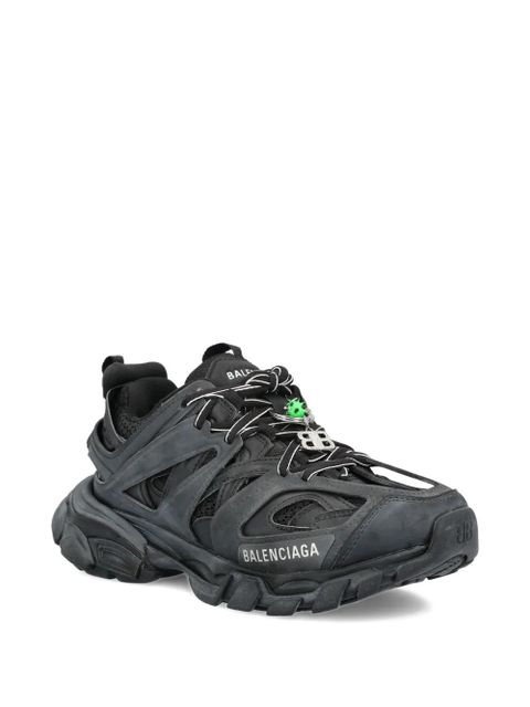Balenciaga logo charm sneakers - Black