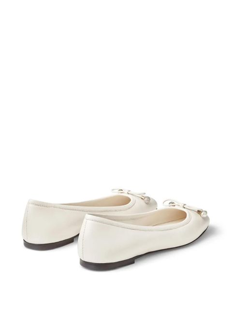 Jimmy Choo Elme ballerina shoes - White