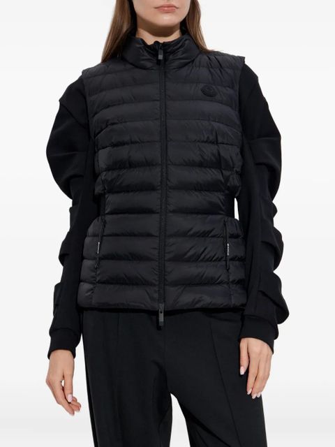 Moncler Valmarie quilted sleeveless gilet - Black
