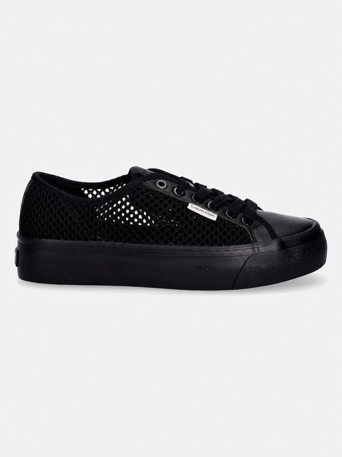 Calvin Klein VULC FLATF LACE UP LIN MESH sneakersy damskie - zdjęcie produktu nr 1