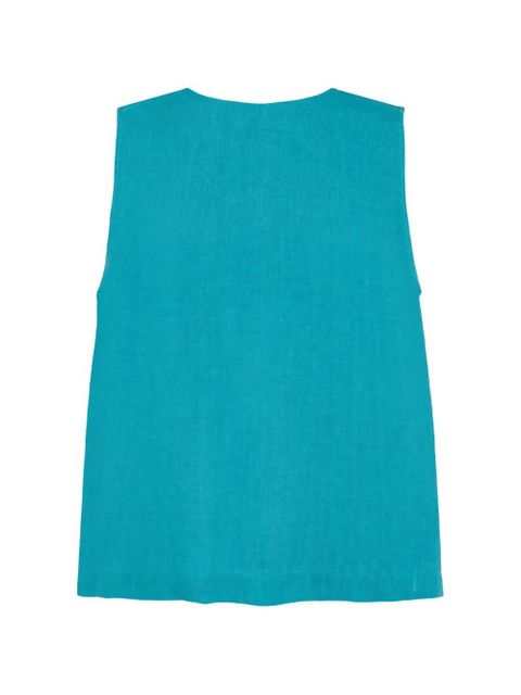 ERES sleeveless top - Blue - zdjęcie produktu nr 1