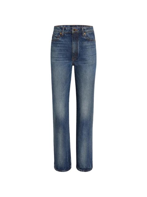 KHAITE Danielle stretch jeans - Blue - zdjęcie produktu nr 1