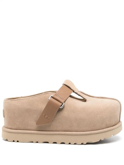 UGG suede slippers - Neutrals - zdjęcie produktu nr 1